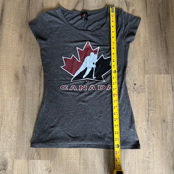 4/$20 Hockey Canada T Shirt (Gray, Small) - Picture 7 of 7